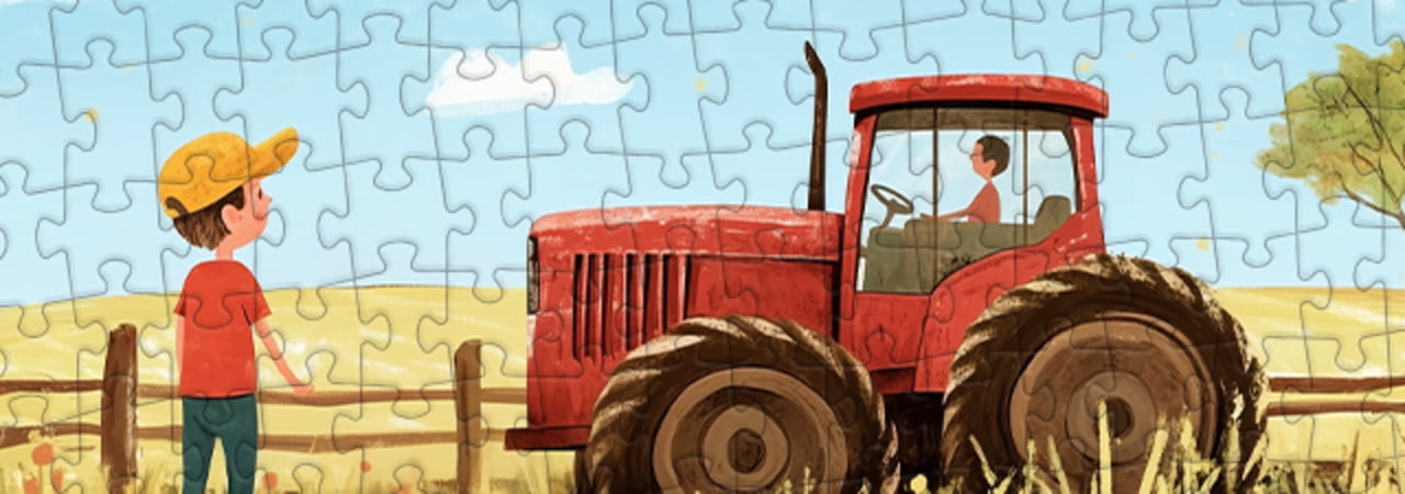 Collection de puzzles Métiers & Véhicules puzzleYOU