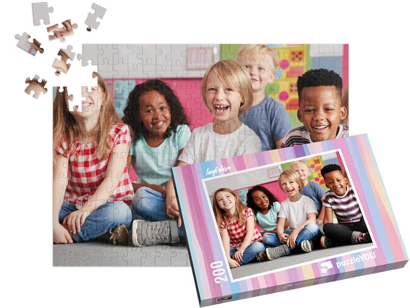 Boîte pour puzzle - puzzle photo 200 pièces
