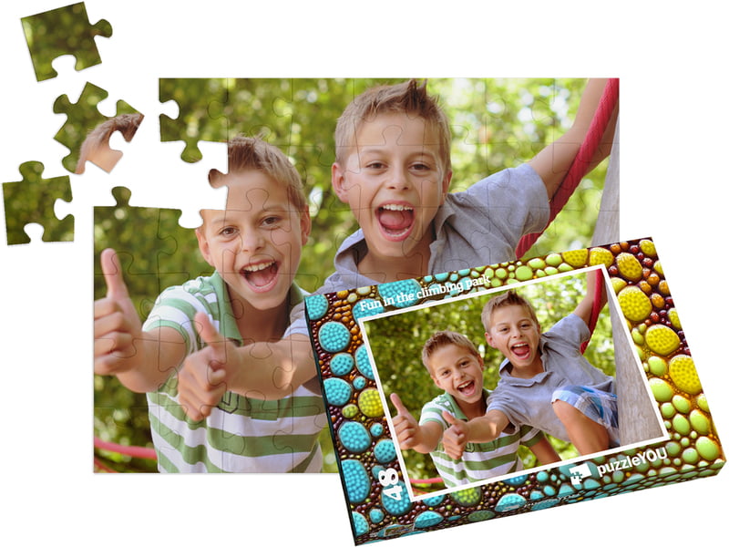 Boîte pour puzzle - puzzle photo 48 pièces