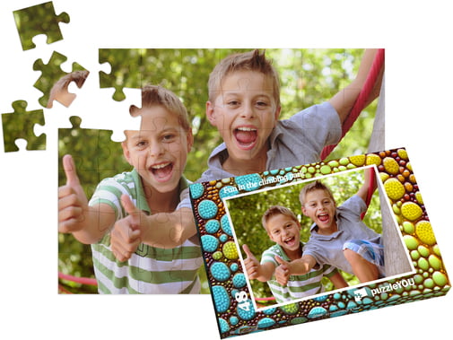 Boîte pour puzzle - puzzle photo 48 pièces