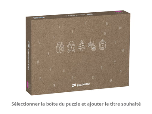 Sélectionner la boîte du puzzle et ajouter le titre souhaité