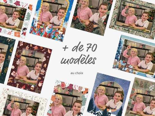 Plus de 70 mises en page au choix
